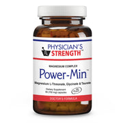 Physician's Strength Power-Min bottle full with magnesium blend for daily energy support