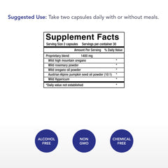 Physician's Strength ProstaPower wild herbs and antioxidants blend for daily wellness.