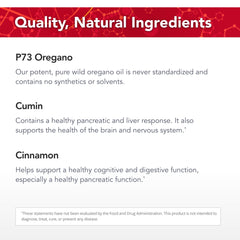 Physician's Strength Regulin wild mountain spices emphasize natural sourcing and quality