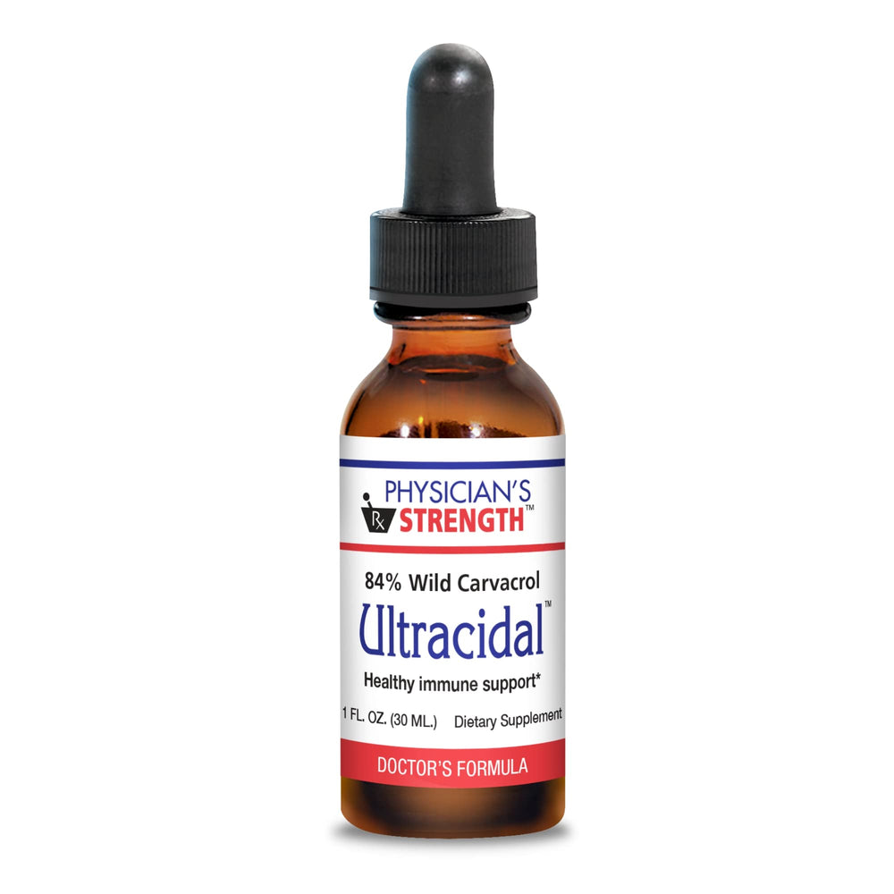 Physician's Strength Ultracidal bottle front view for daily immune-support routine