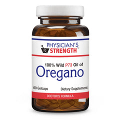 Physician's Strength wild oregano gels bottle for daily wellness routine