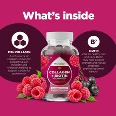 Phytoral collagen gummies nails care close-up featuring strong-looking nails