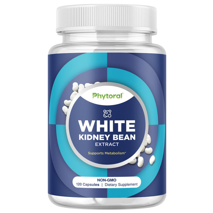 Phytoral White Kidney Bean Extract bottle ready for daily carb control.