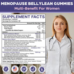 Phytrion menopause gummies pack; easy daily use for steady mood and comfort