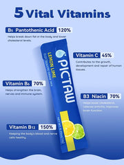 PICTAW 30 sticks box front showing convenient hydration on the go.