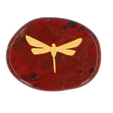 Pilipane Dragonfly Worry Stone with dragonfly surface for instant calm.