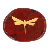 Pilipane Dragonfly Worry Stone with dragonfly surface for instant calm.