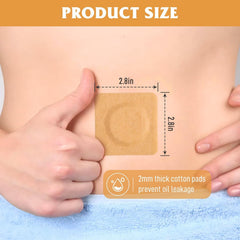 Pilviset patch materials with organic cotton and nonwoven fabric