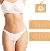 Pilviset castor oil patches pack assembly showing clean single-use design