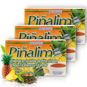 PIÑALIM tea pineapple-green-red-white blend with vibrant aroma for evenings.