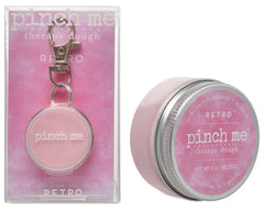Pinch Me Therapy Dough Locket clip-on close-up for quick on-the-go stress relief.