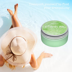 Pinch Me Therapy Dough Melon closeup: soft texture supports stress relief while kneading