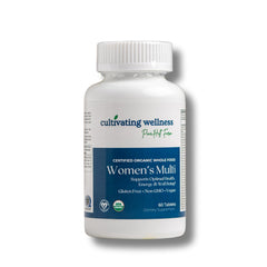 Pine Hill Farm Organic Women’s Multi bottle front for daily nutrition