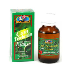 Pine Turpentine Oil dropper application enabling precise scalp dosing.