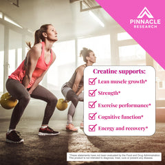 Pinnacle Research Collagen peptides powder dissolve emphasizes smooth blend in water or smoothies.