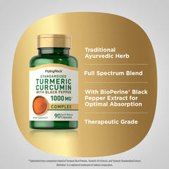 Piping Rock black pepper extract ingredient closeup underscores absorption-friendly blend.