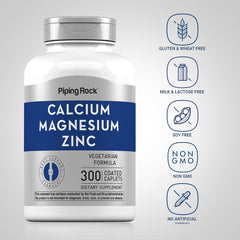 Piping Rock Calcium Magnesium Zinc pack of 2 view for steady supplement supply