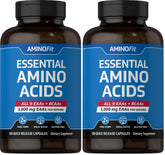 Piping Rock Essential Amino Acids bottle shown for daily fitness support.