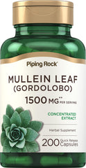 Piping Rock Mullein Leaf Extract bottle for a simple daily supplement routine.