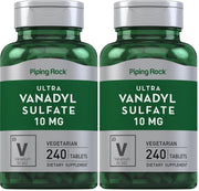 Piping Rock Vanadyl Sulfate 10 mg bottle for convenient daily use