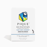 PIQUE RE Fountain bottle displayed for calm nightly hydration.