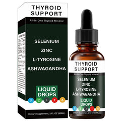 PIRTA Kindled Thyroid Drops bottle for convenient daily use and energy support