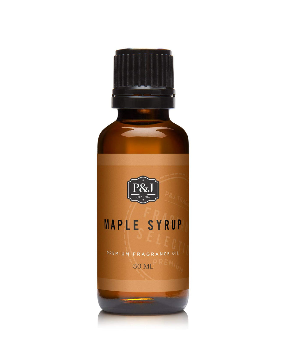 P&J Trading Maple Syrup Fragrance Oil bottle for precise candle crafting