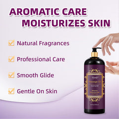 Pjordo aromatherapy lavender oil suggests calming spa at home.
