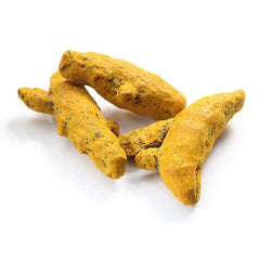 Planet 007 dry turmeric roots 400g pack for culinary use and spice blends.