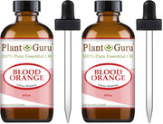 Plant Guru Blood Orange essential oil bottle for diffusion and aroma