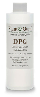 Plant Guru Dipropylene Glycol DPG 8oz bottle for consistent fragrance blending.