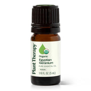 Plant Therapy Egyptian Geranium oil bottle 5ml for diffusers and blends