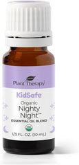 Plant Therapy Nighty Night bottle shown for a calming bedtime routine