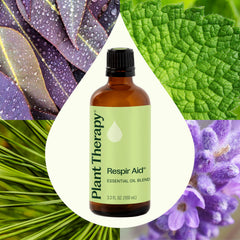 Respir Aid used in steam inhalation for congestion soothing relief.