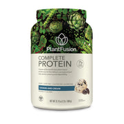 PlantFusion Cookies & Cream packaging, 2 lb, convenient fueling for workouts.