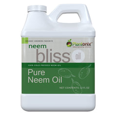 Plantonix Neem Bliss 32 oz bottle ideal for skincare and hair care.