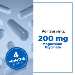 Daily-dose scene with PlantVital Magnesium Glycinate up close