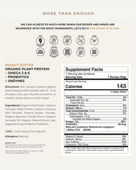 Eight real ingredients label on Plenti packaging.