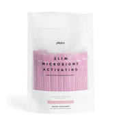 Plexus Slim MicroBiome Black Cherry Lime Blossom bottle; may support beneficial gut microbes