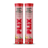 PLIX Apple Cider Vinegar tablets in a tub for convenient daily use.