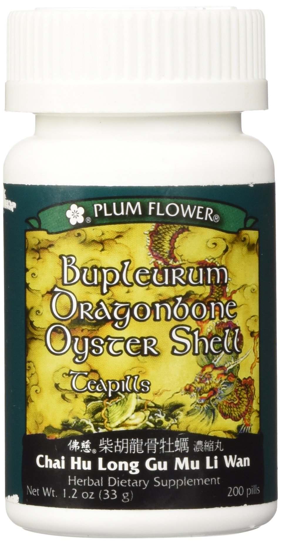 Plum Flower Bupleurum Dragonbone bottle for daily wellness ritual