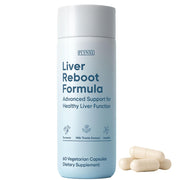 PLYNXE Liver Cleanse bottle front for daily liver wellness and a simple routine