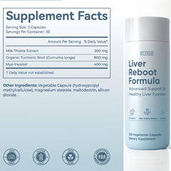 PLYNXE Liver Cleanse capsules closeup illustrating easy-to-swallow vegetarian capsules