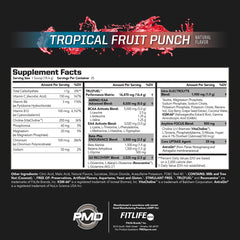 PMD Core Fuel Endurance scoop demonstrates precise dosing for consistency.