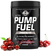 PMD Pump Fuel Ultra Insanity bottle with transparent label for informed training