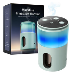 Pmsusoow waterless diffuser with LED light for ambience and scent