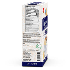 Pocas Ginger Latte packets ready to mix into hot or cold drinks.