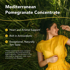 Pomamax glass-jar display highlights mountain-grown ingredients for natural flavor.