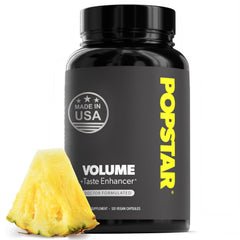 POPSTAR Labs Semen Volume Booster bottle front supports healthy semen volume