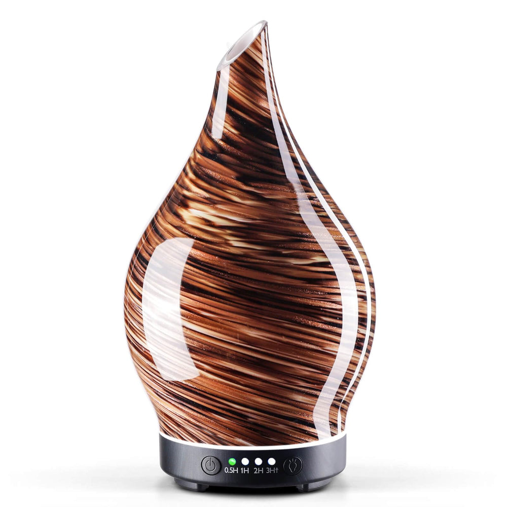 Porseme 150ml diffuser with glass body enhances elegant ambiance in living spaces.